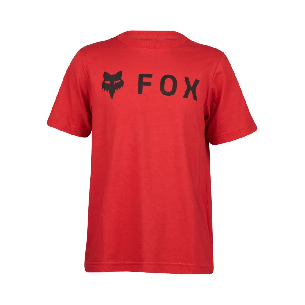 Fox Youth Absolute Tee flame red YL