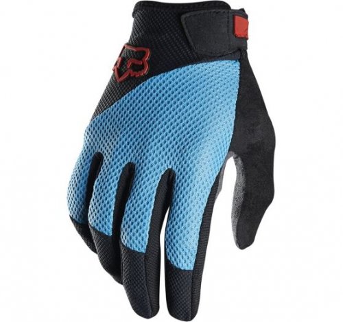 fox black reflex gel mtb gloves